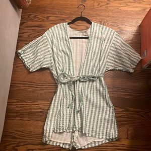 Stripped romper